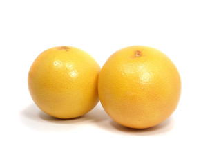 Fresh grapefruits