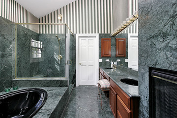 Luxury master bath