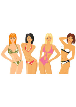 bikini show