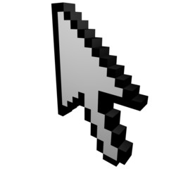 Obraz premium 3D Cursor Pfeil