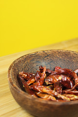chili in a bowl