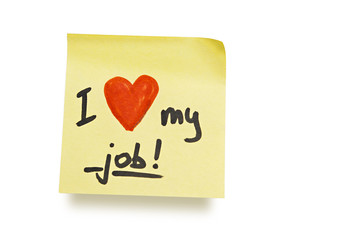 i love my job
