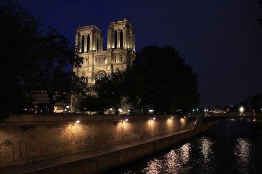 Fototapeta Notre Dame et la Seine