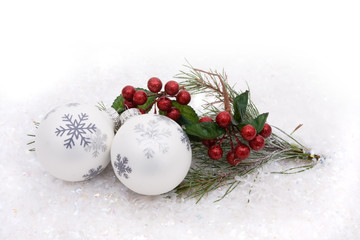 Fototapeta na wymiar Christmas Ornaments