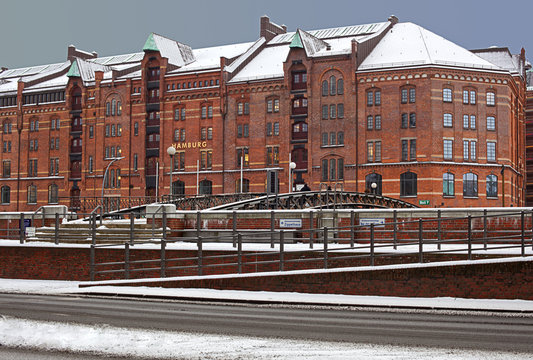 Speicherstadt Hamburg, Winter