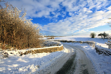 Fototapeta na wymiar Winter in Scotland