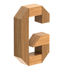 Wood Font