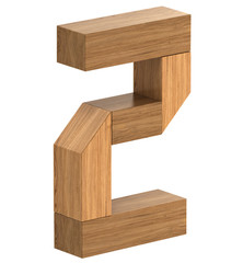 Wood Font