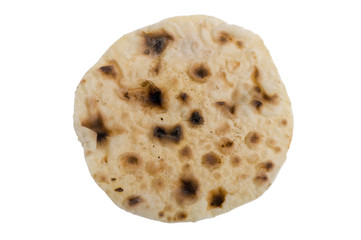 pita isolated on white background