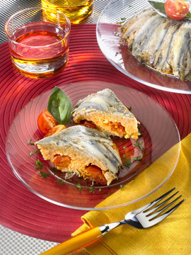 tarte aux sardines - pie with sardines