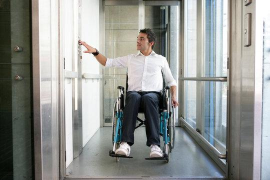Handicap ascenseur