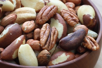 different kinds of nuts