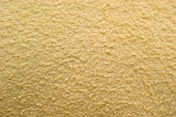 Light yellow synthetic fabric