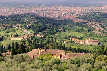 Fototapeta na wymiar Florenz Kloster - Klasztor Florence 03