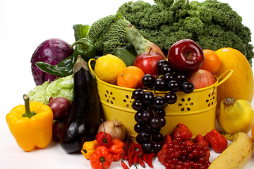 Fruits and vegetables