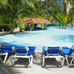 hotel's swimming pool, Varadero, Cuba