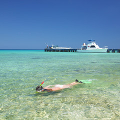 snorkeling, María la Gorda, Pinar del Río Province, Cuba