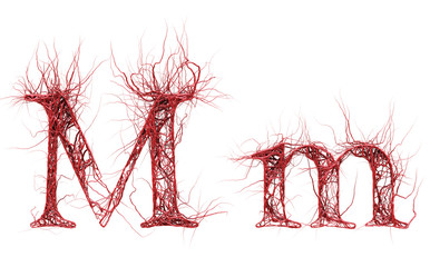 Abstract artery font