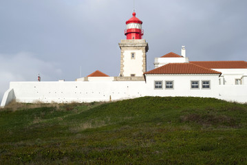 Fototapeta na wymiar Lighthouse of Cabo Da Roca, Portugal