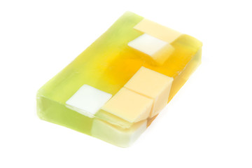 Apple transparent fruit soap