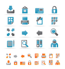 Internet and Web Site Icons - Vector Icon Set