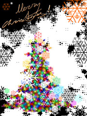 christmas tree, vector