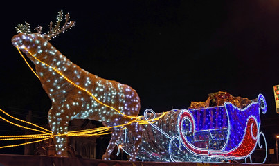 Упряжка Деда Мороза