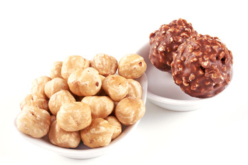 Nocciole e cioccolatino
