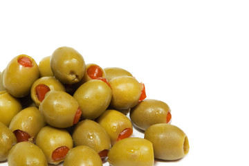 Green olives