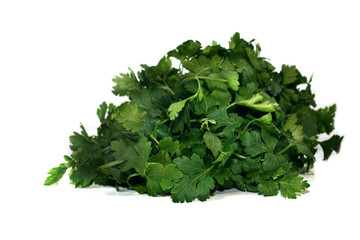 Fototapeta premium Parsley on white