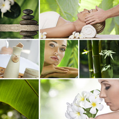 spa collage