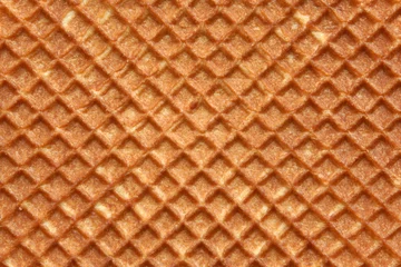 Tuinposter Closeup of wafer © Popova Olga