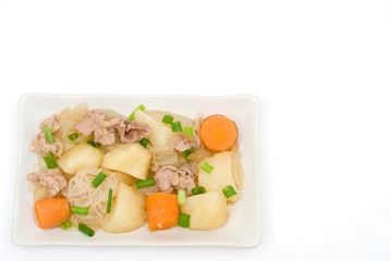 肉じゃが・角皿盛り