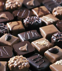 Photo sur Plexiglas Bonbons Crottes au chocolat