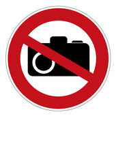 Verbotsschilder - Fotografieren verboten main image 1