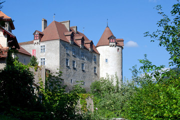 Fototapeta na wymiar Château de Gruyères