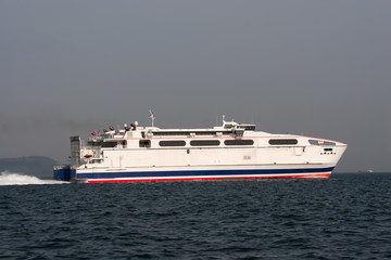 Fototapeta na wymiar Turkish ferry ship