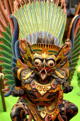 Indonesia wooden figure