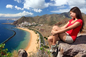 Zelfklevend Fotobehang Tenerife Traveler © Maridav