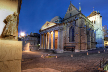 St-Pierre Cathedral 02, Geneva, Switzerland