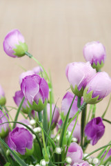 Flower on floor