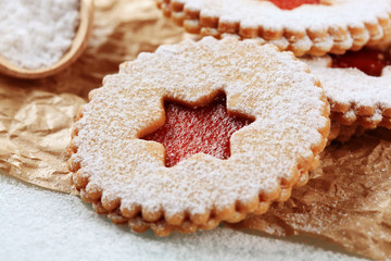 Jam biscuits