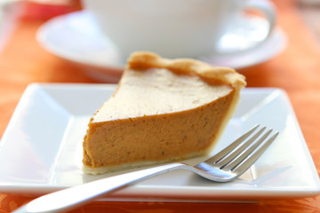 Pumpkin Pie and Coffee