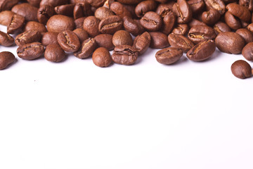 Coffee beans stack