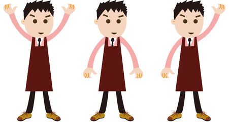 店員　shop assistant