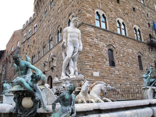 Poseidon statue (Horizontal)