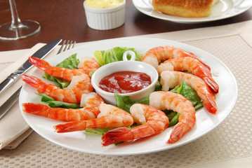 Tiger shrimp appetizer