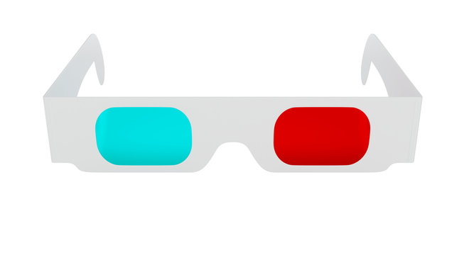 Glasses for watching 3D content