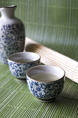 Row of Sake set