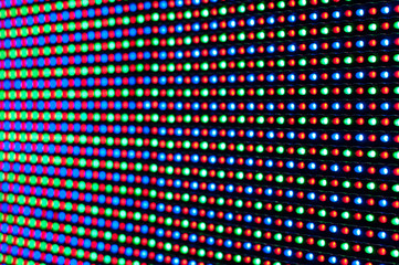 RGB led diode display panel